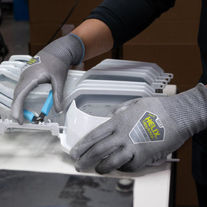 worker snipping part wearing Helix® 3013