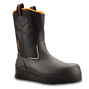 Side of HeatArmor™ Wellington boot showing hotspot sections of the boot