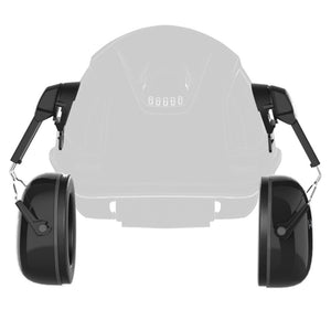 Ceros® K-Series® K1C earmuffs attached on helmet front view