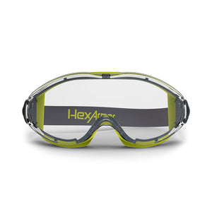 LT300 scratch-resistant safety goggles as shown from the front.