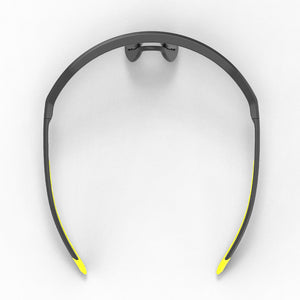 Shockwave safety glasses from the top-down.