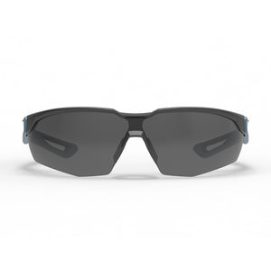 VuFlight grey 12% safety glasses as shown from the front.