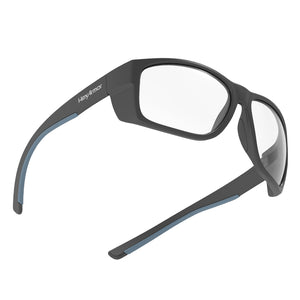 VuForce safety glasses showcasing the optical clarity of the lenses.