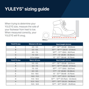 Yuley's sizing guide