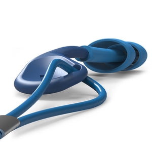 simpleFit® detectable reusable guided earplugs cord attached to earplug view