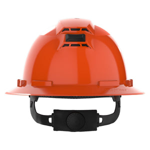 Ceros XP300 hi-vis orange rearview image