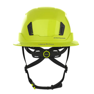 Ceros XT400 hi-vis yellow rear view image