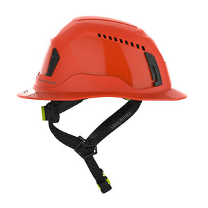 Ceros XT400 with Mips safety system in orange front view image