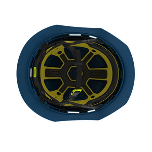 Ceros XT400 with Mips safety system in blue suspension image