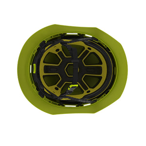 Ceros XT400 with Mips safety system in hi-vis yellow suspension image