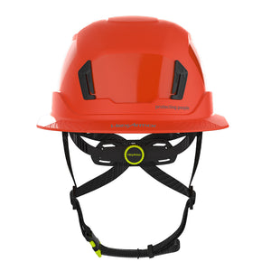 Ceros XT400E with Mips safety system in orange rear view image