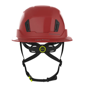 Ceros XT400E with Mips safety system in red rear view image