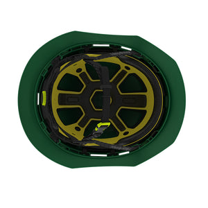 Ceros XT400E with Mips safety system in green suspension image