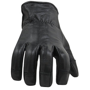 Hexarmor pointguard ultra 4046 black goatskin leather needle-resistant gloves with a slipfit cuff