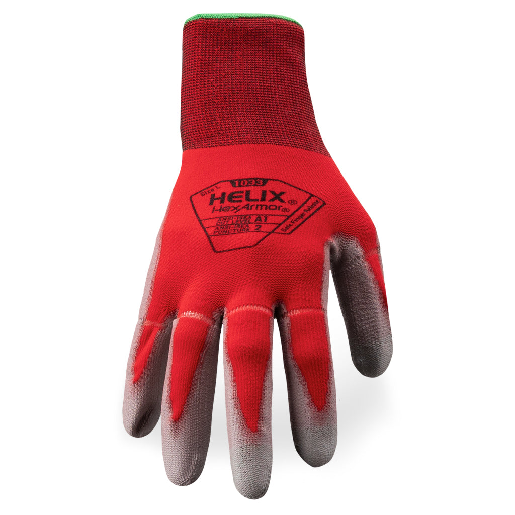 Helix® 1033 back of right glove