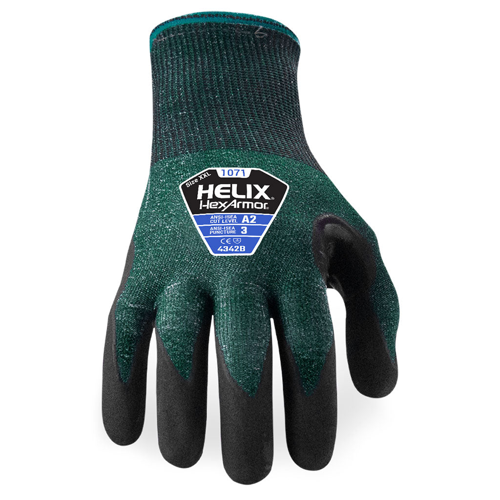 Helix® 1071 back of right glove