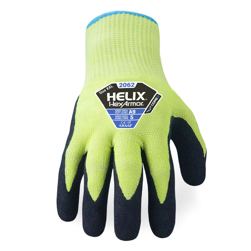 Helix® 2062 with Core9™ technology back of right glove