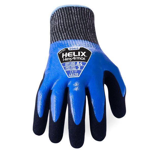  アームカバー Helix® 2065 Fluid-Resistant Work Gloves | SafetyGloves