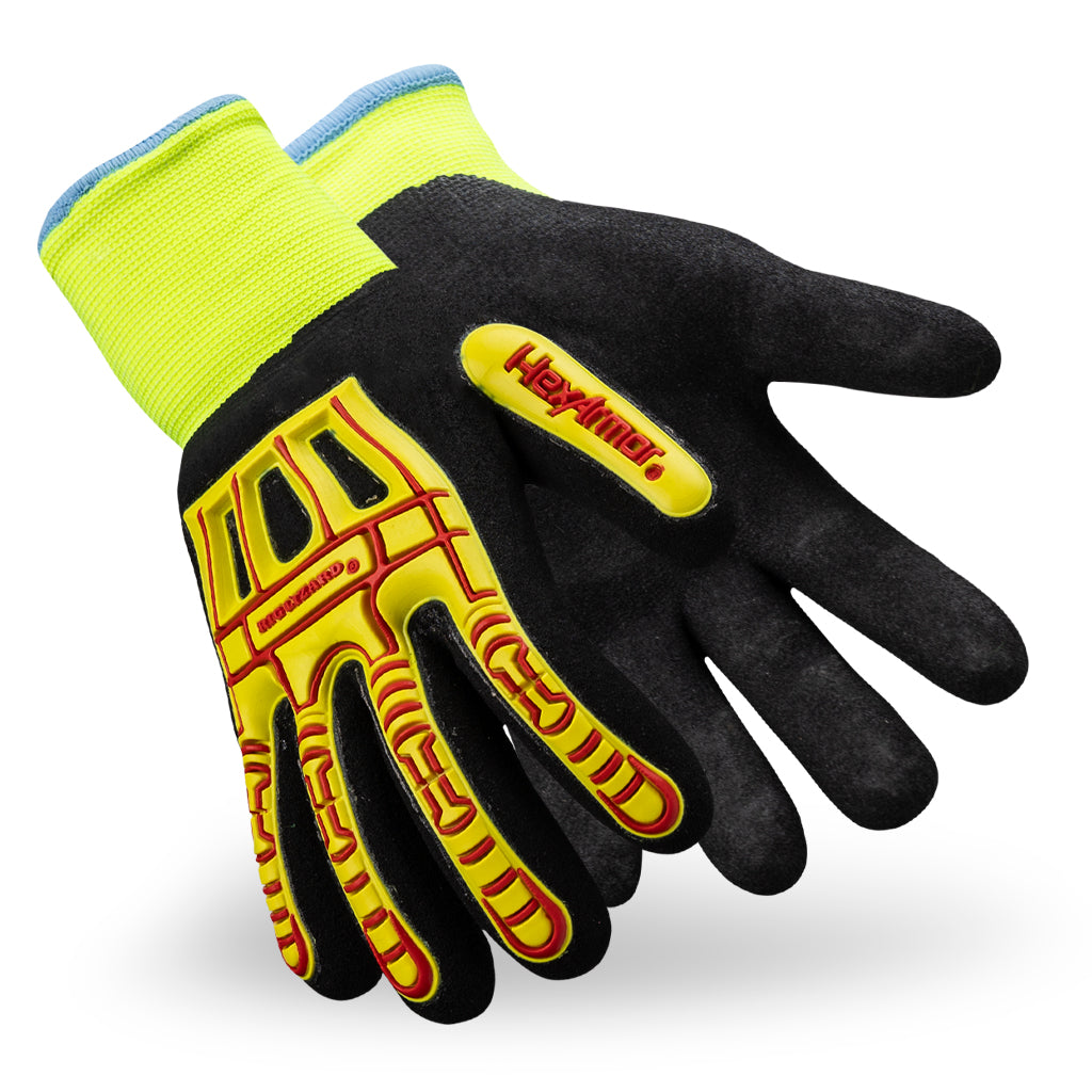 Rig Lizard Thin Lizzie 2099 winter impact gloves as they might appear on your hands.