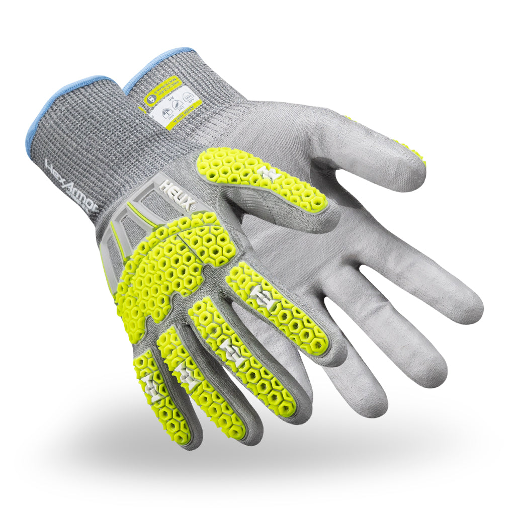 hexarmor handschuhe HexArmor 3013IMP Helix Eco-Friendly Impact Glove, A6, 18-Gauge, 1 PR