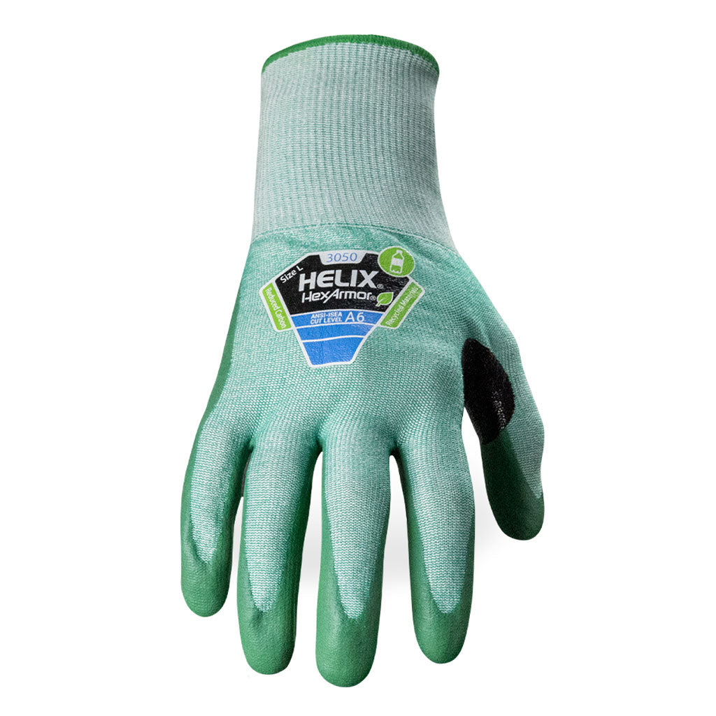 Helix® 3050 back of right glove