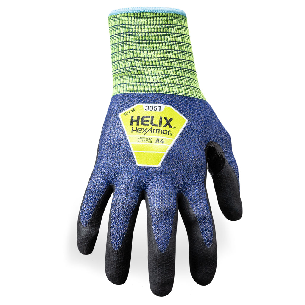 Helix® 3051 back of right glove