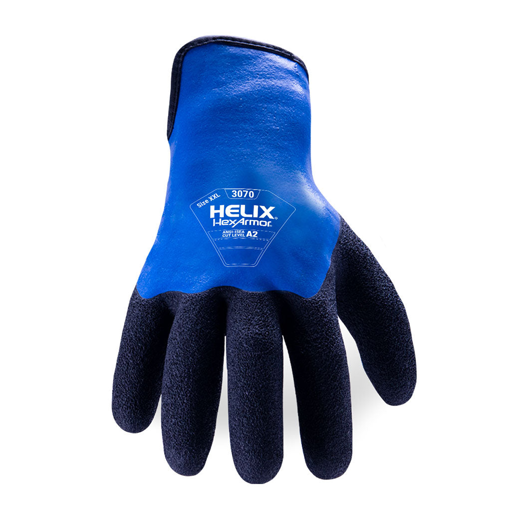 Helix® 3070 back of right glove