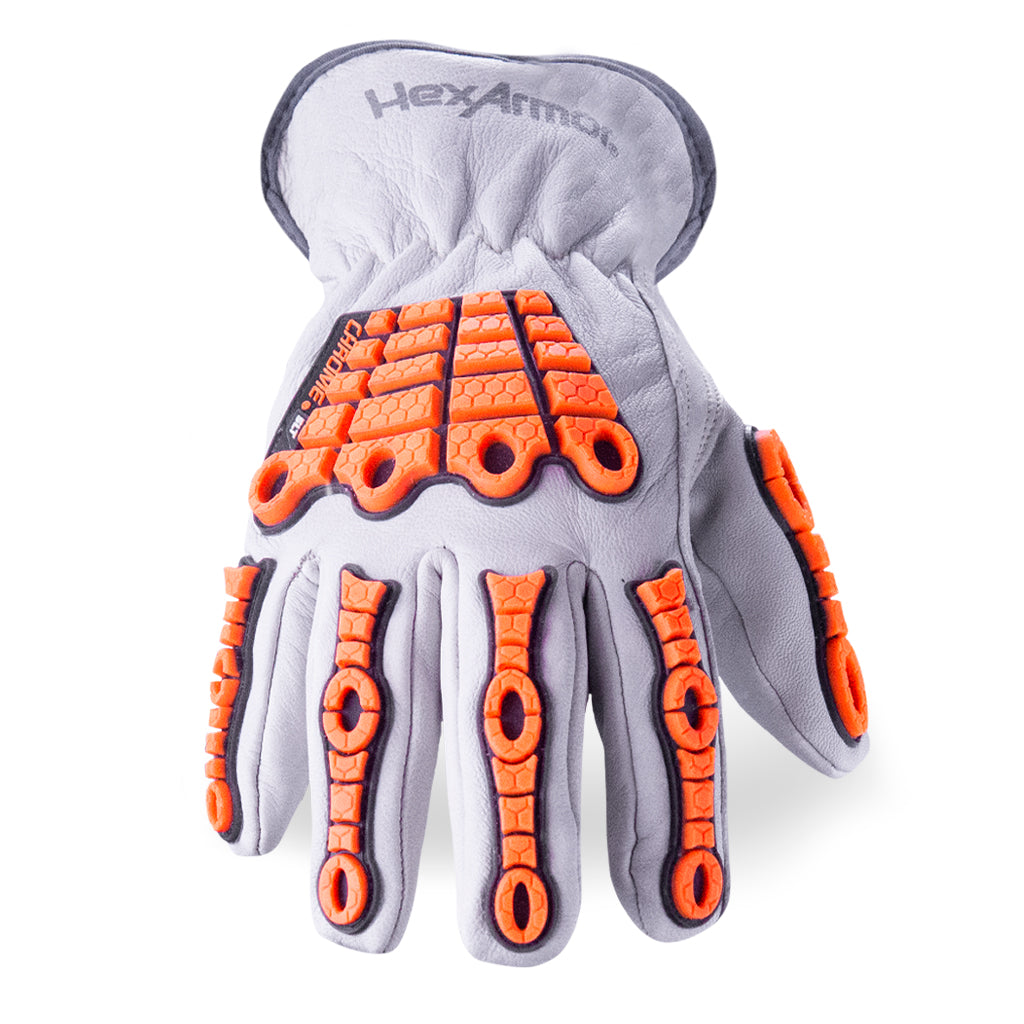 Chrome SLT 4060 leather work gloves | SafetyGloves by HexArmor