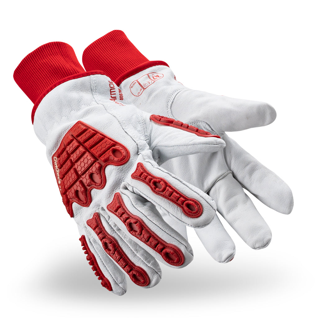 Chrome SLT Winter 4067W leather work glove | SafetyGloves by HexArmor