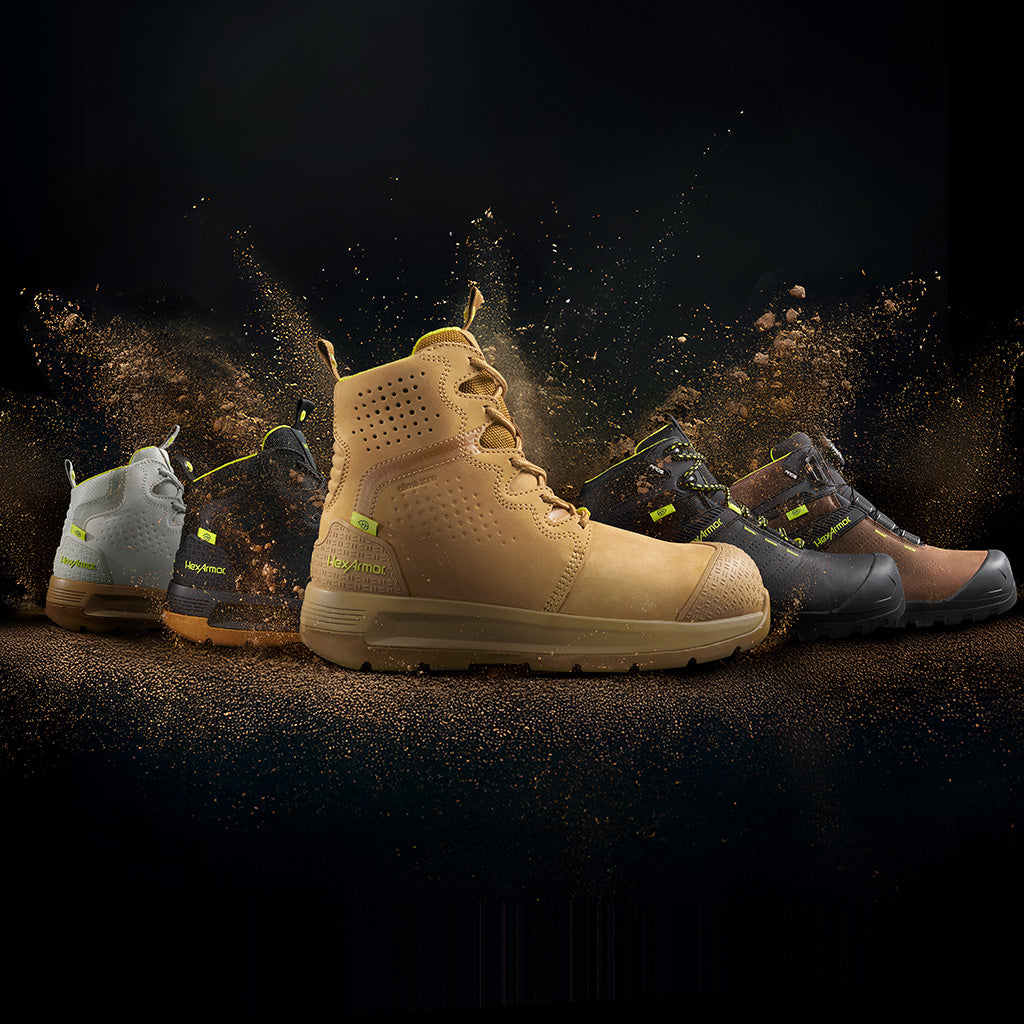 Various HexArmor Boots