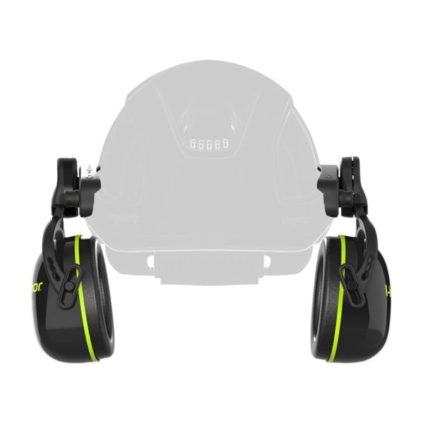 bike helmet with earmuffs and K2M Mechanical Earmuffs Helmet Attachment
