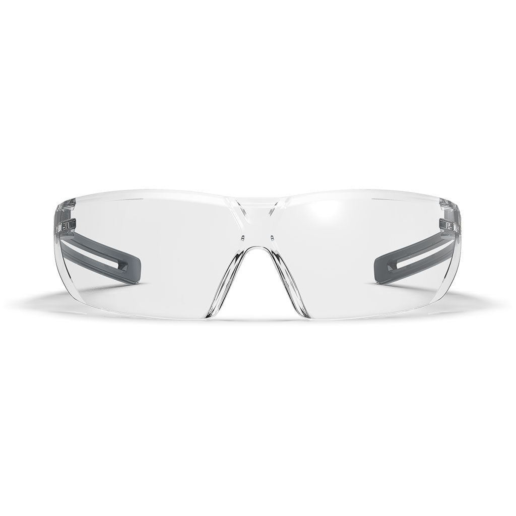 LT400 scratch-resistant safety glasses as shown from the front.