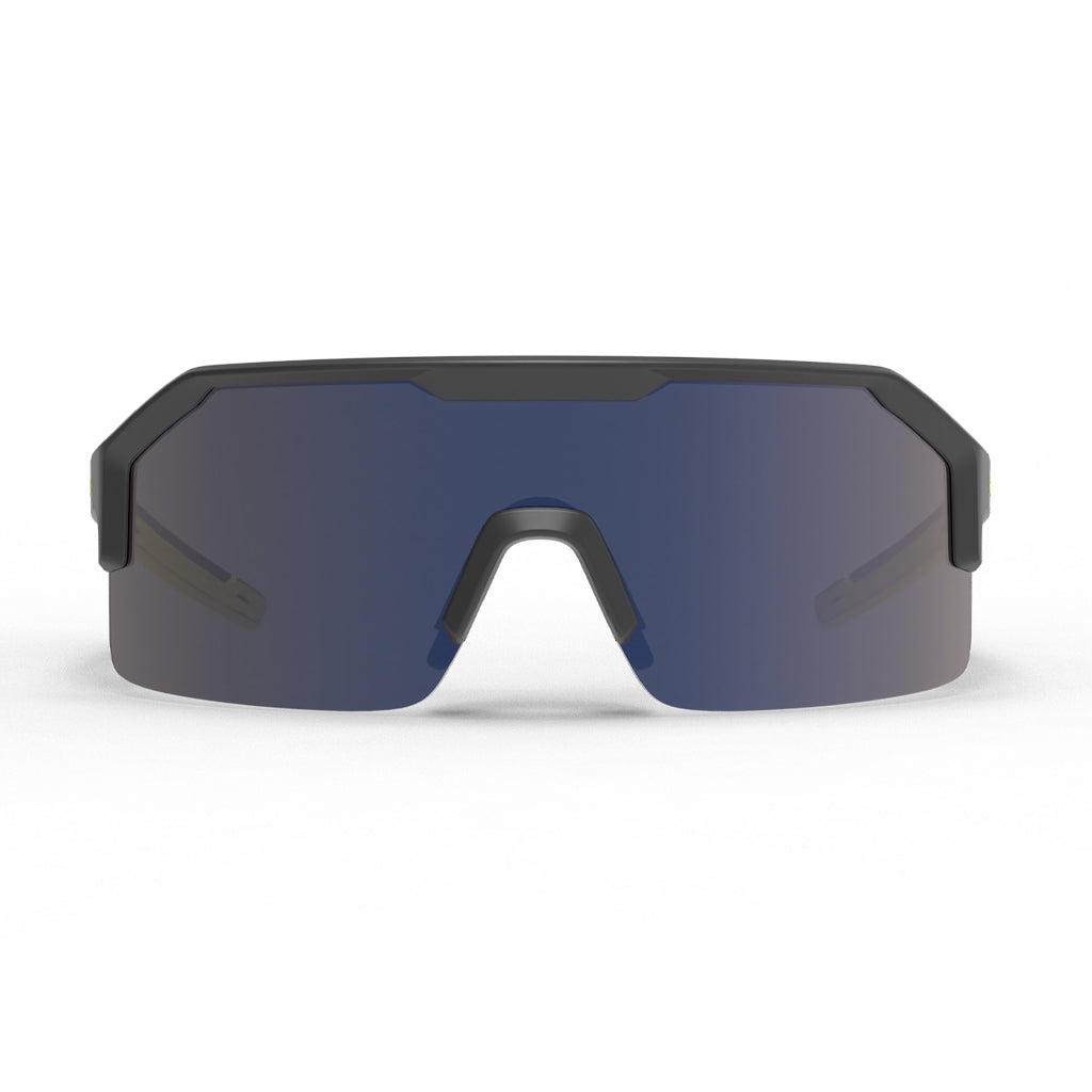 Shockwave safety glasses as shown from the front.