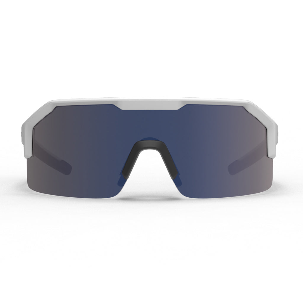 Shockwave safety glasses as shown from the front.