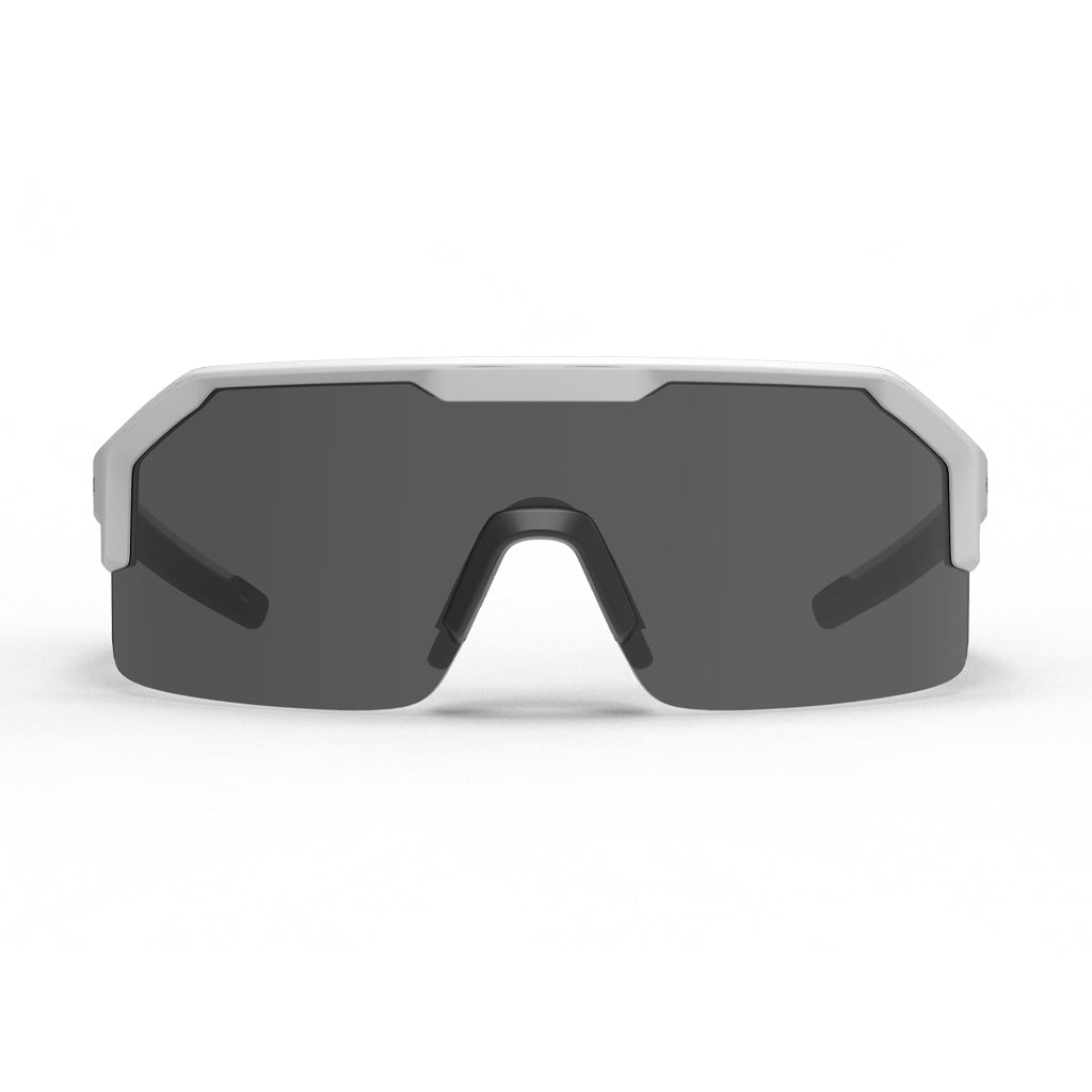 Shockwave safety glasses as shown from the front.