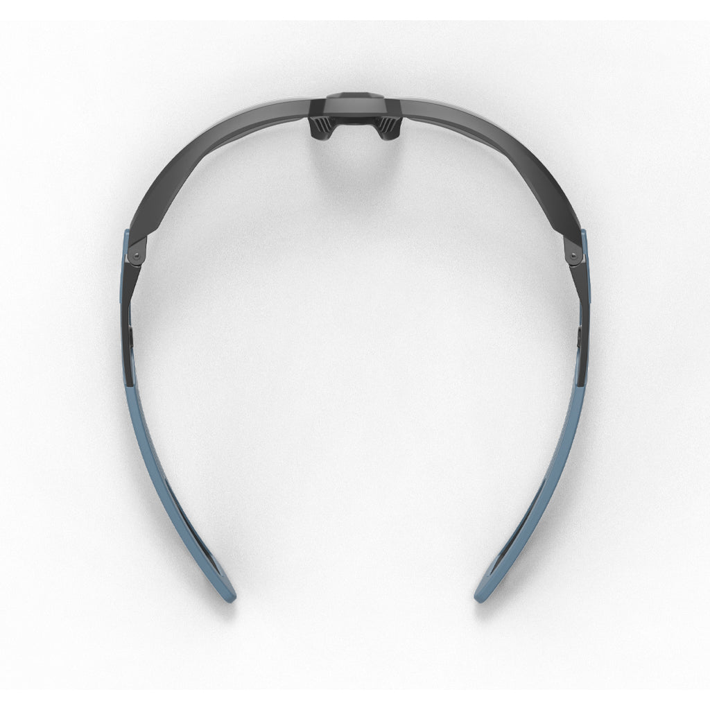 VuFlight grey 12% safety glasses from the top-down.