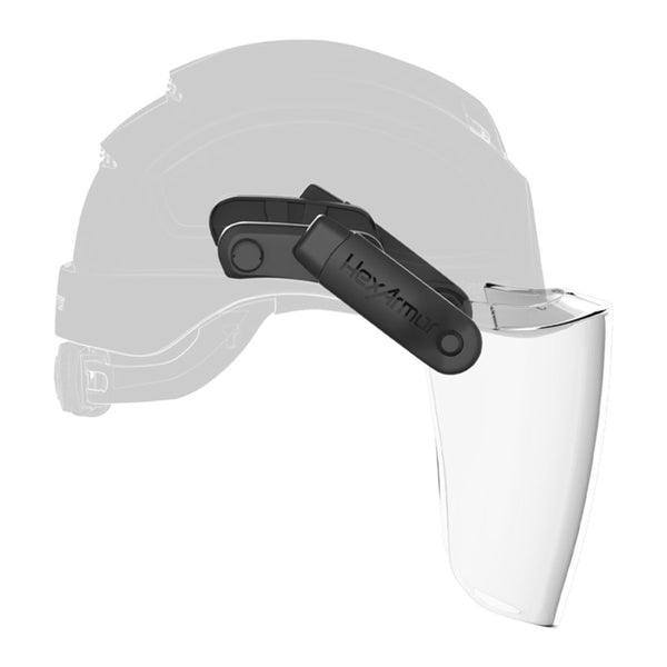 ヘルメット&プロテクター Ceros® XP Click-and-Go® magnetic face shield kit | SafetyGloves