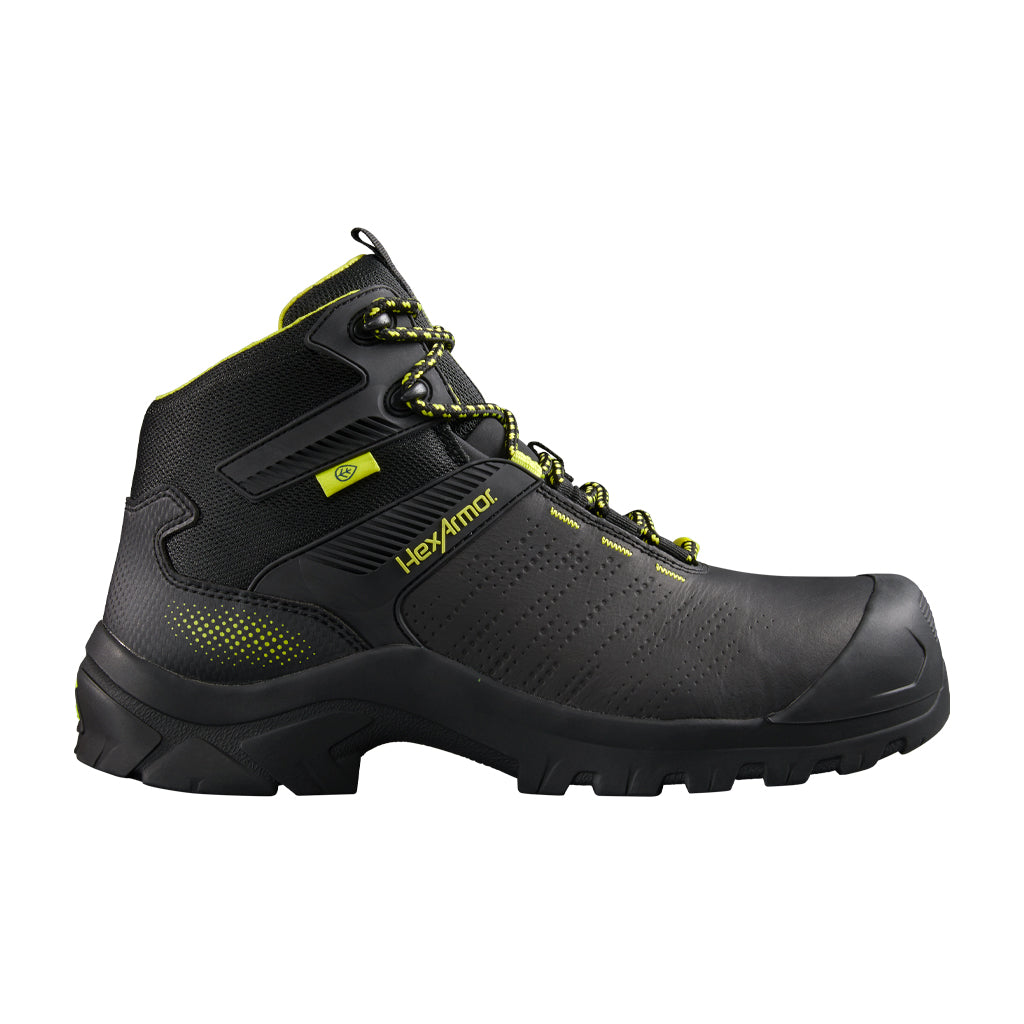 ムラコ　HEXA ULTRA BLACK Xbase black boot | lightweight composite toe boot | SafetyGloves