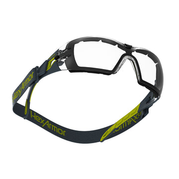 HexArmor 11-12001-04 MX200G Safety Glasses, TruShield S, Clear Lens