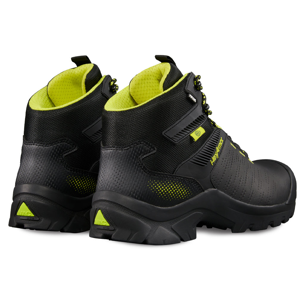 Xbase black boot | lightweight composite toe boot | SafetyGloves