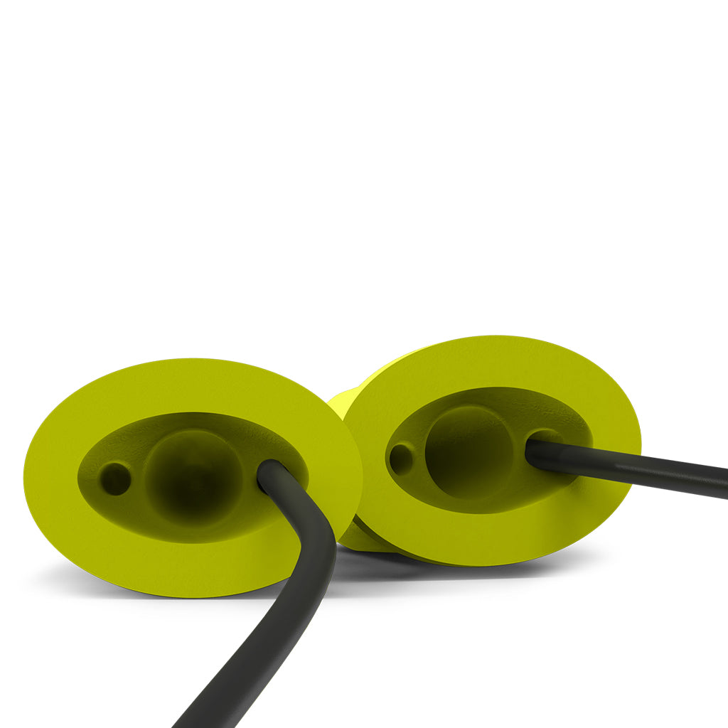 safeComm® disposable earplugs cord in earplug