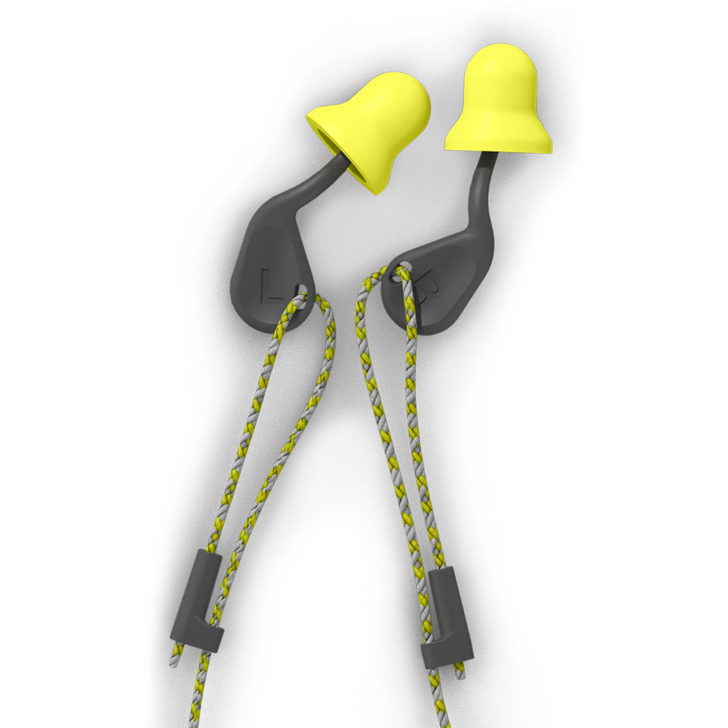 simpleFit® disposable guided earplugs with cord