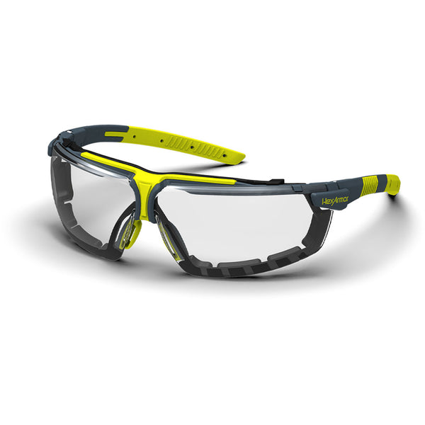 HexArmor 11-27001-02 VS300SG Safety Glasses, Clear Lens