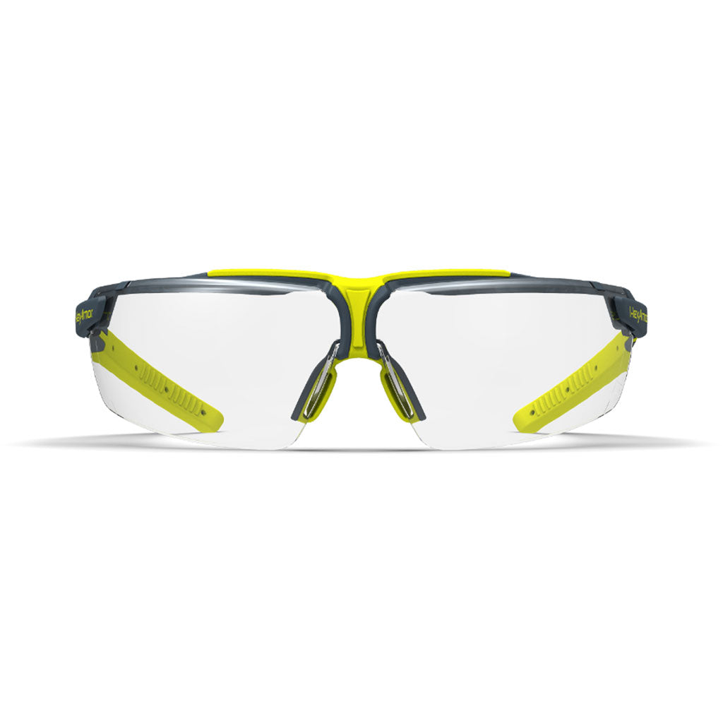 VS300S scratch-resistant safety glasses as shown from the front.