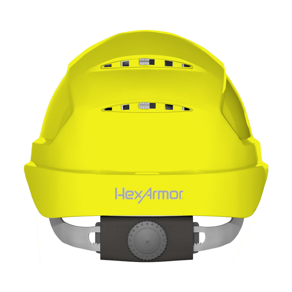 Ceros XP250 hi-vis yellow rearview image