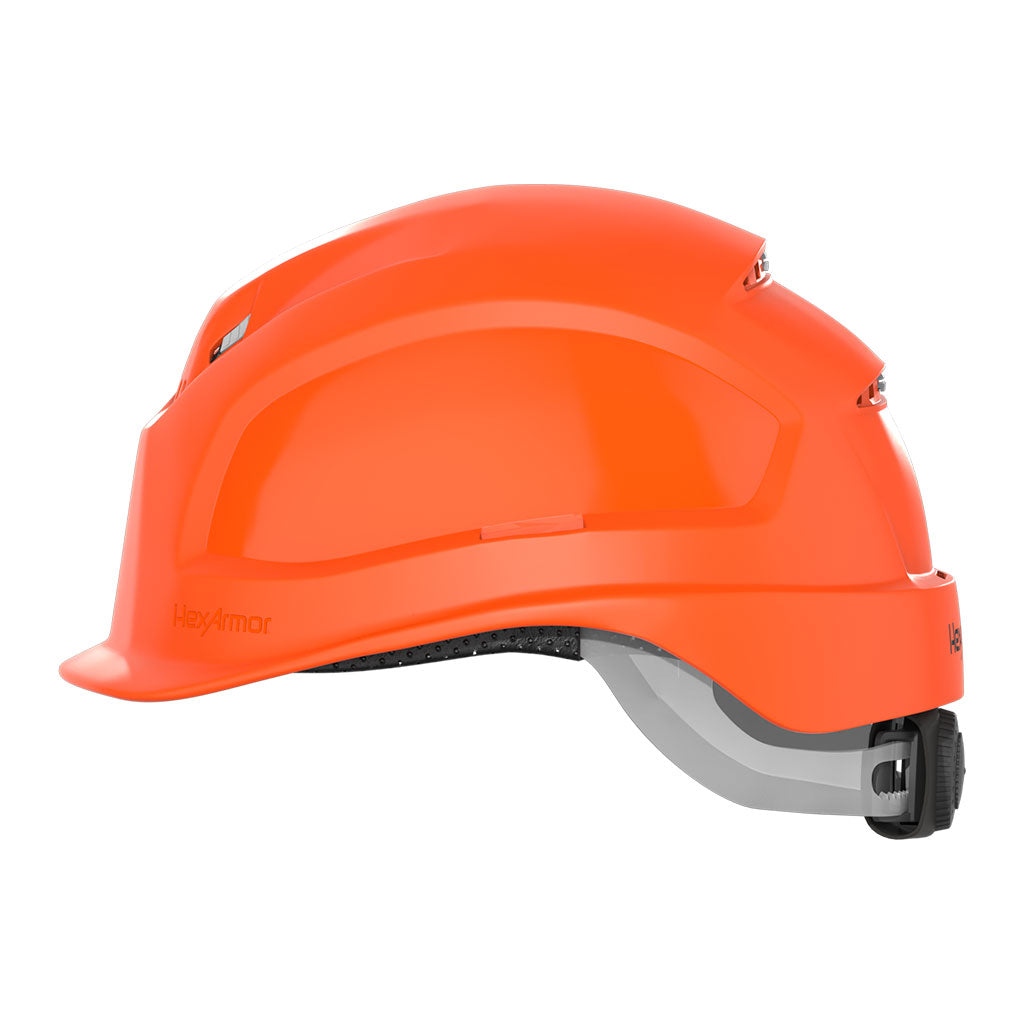 Ceros XP250 hi-vis orange sideview image