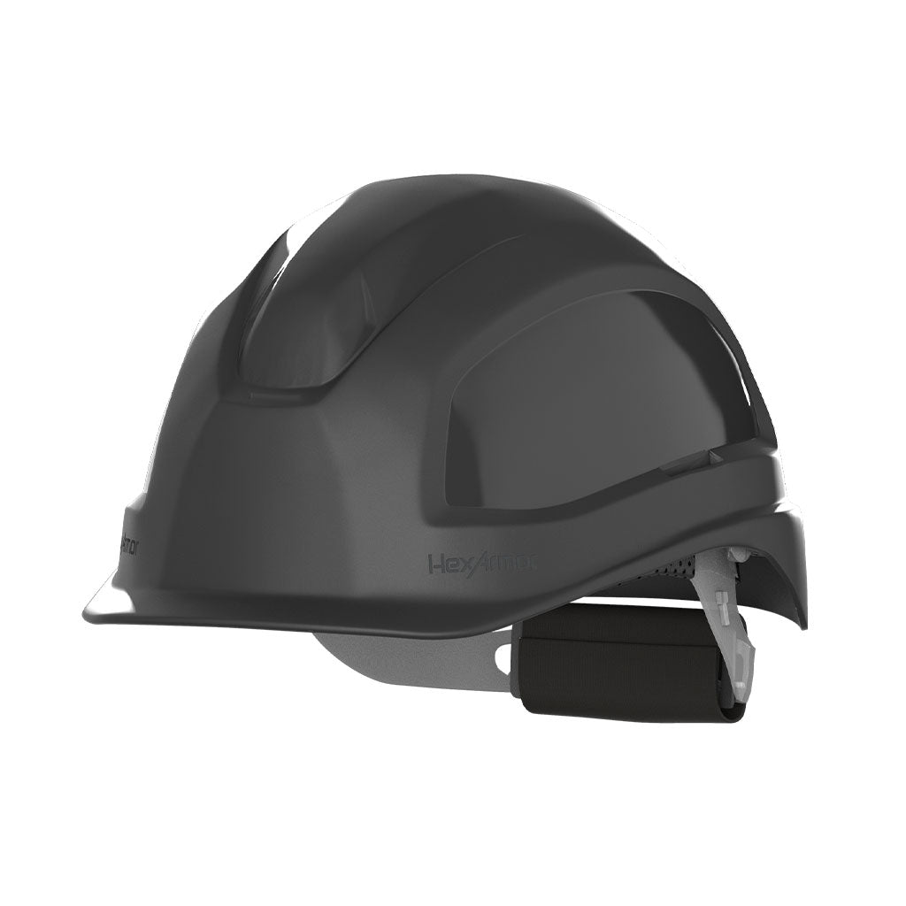 Ceros XP250E black class e safety helmet.