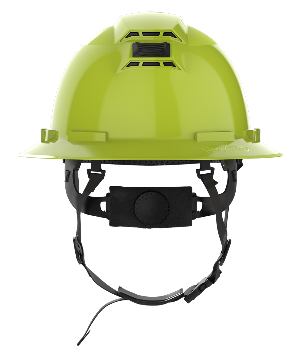 Ceros XP300A Hi-vis yellow rear view image