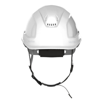 bike helmet with detachable brim Ceros® XP450A Vented, Short Brim Safety Helmet | SafetyGloves