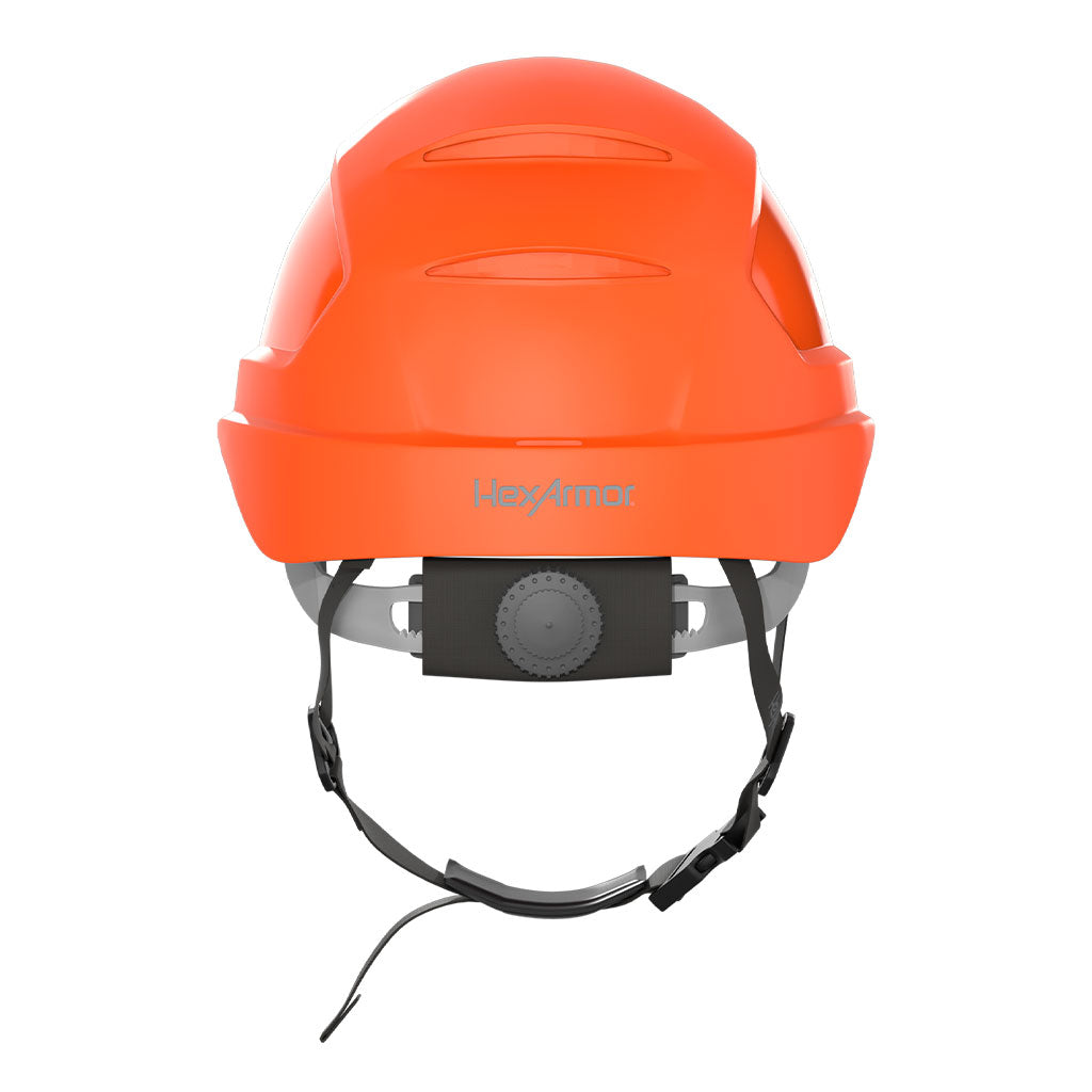 Ceros XP450AE hi-vis orange rearview image